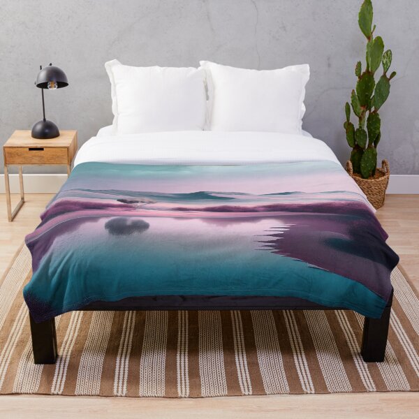 Artikelvorschau, Minimalistische Pastelloase: Landschaft" entworfen und verkauft von Colourpixels.