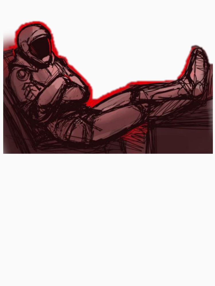 Thumbnail 7 of 7, Classic T-Shirt, Murderbot funny art designed and sold by EldritchArtsUSs.