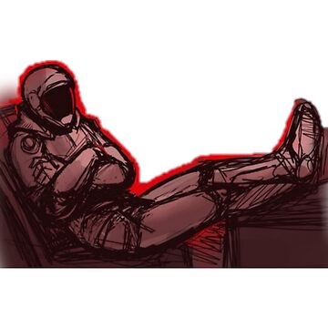 Artwork thumbnail, Murderbot funny art by EldritchArtsUSs