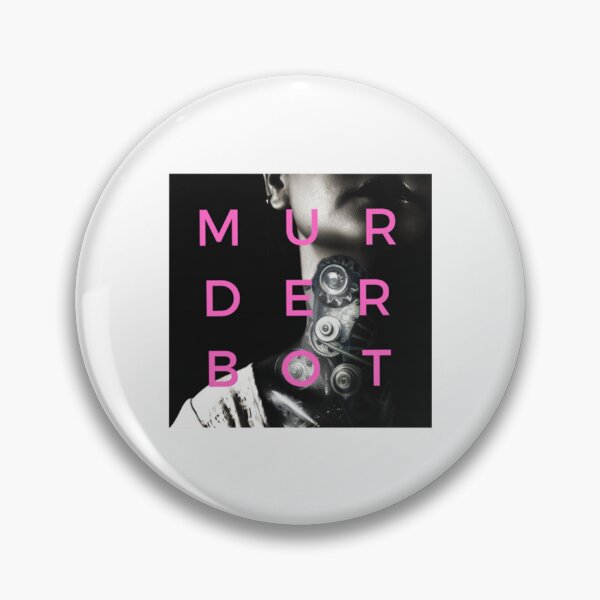Item preview, Murderbot is Love (pink) designed and sold by EldritchArtsUSs.