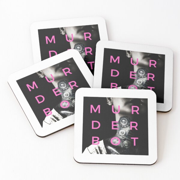 Item preview, Murderbot is Love (pink) designed and sold by EldritchArtsUSs.