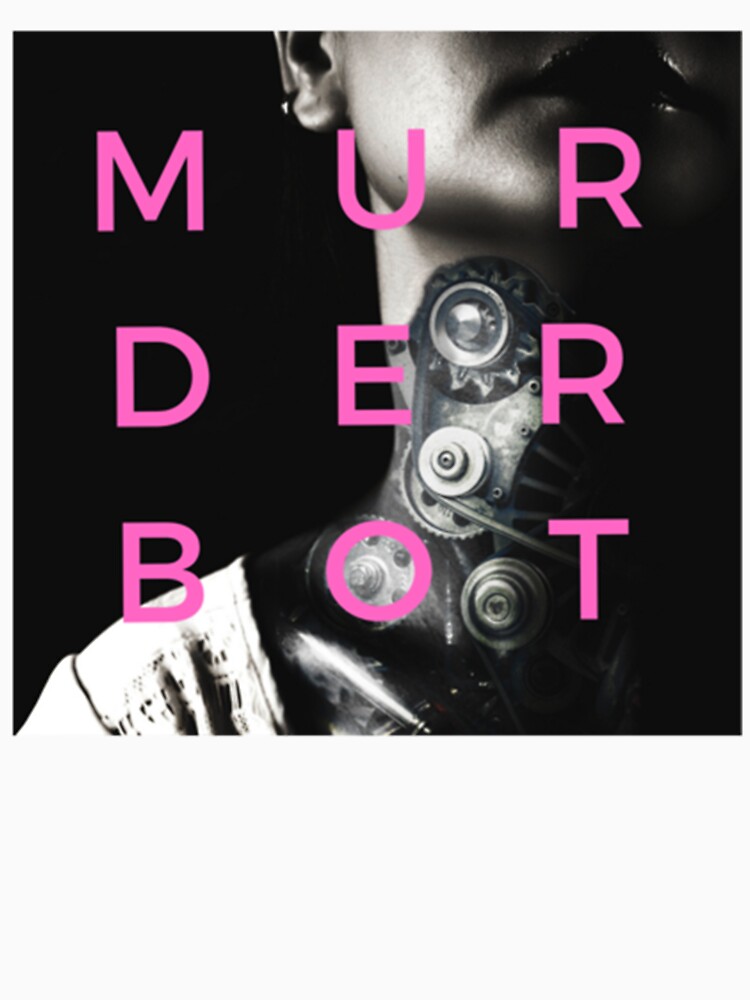 Thumbnail 7 of 7, Classic T-Shirt, Murderbot is Love (pink) designed and sold by EldritchArtsUSs.