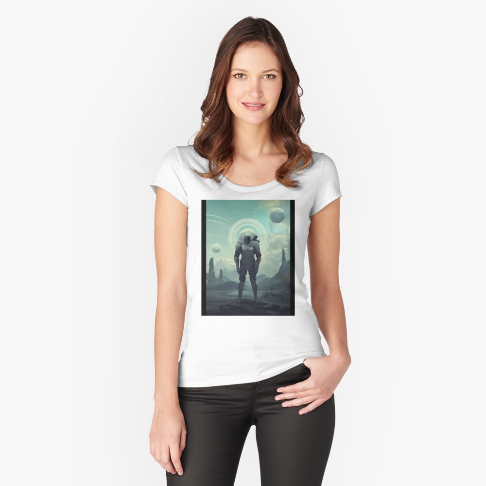 Item preview, Fitted Scoop T-Shirt designed and sold by EldritchArtsUSs.