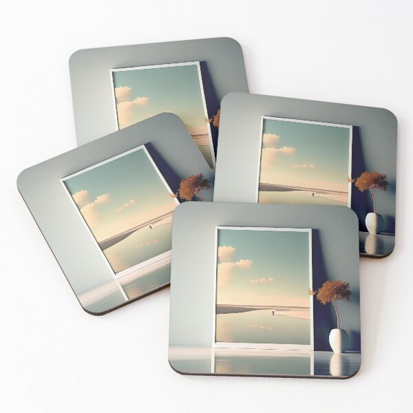 Item preview, Minimalist Pastel Haven: Landscape designed and sold by Colourpixels.