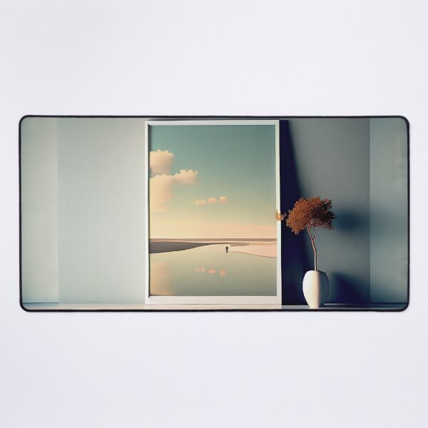 Item preview, Minimalist Pastel Haven: Landscape designed and sold by Colourpixels.