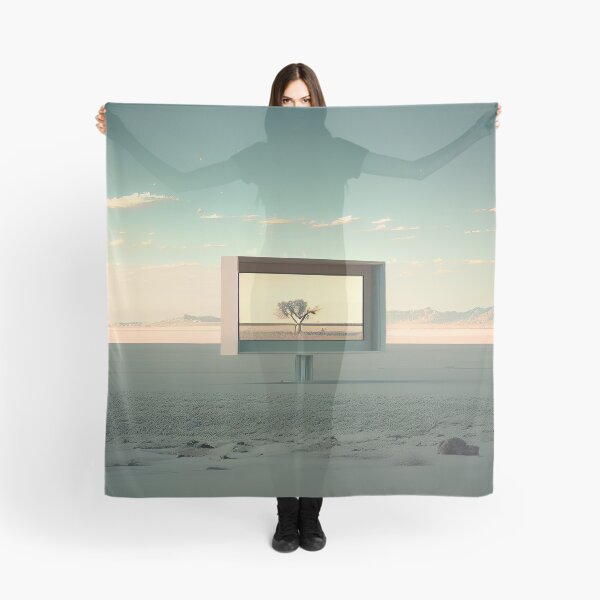 Item preview, Pastel Dreams: A Minimalist Landscape" - This dreamlike piece of modern art transports you to a peaceful and sere designed and sold by Colourpixels.