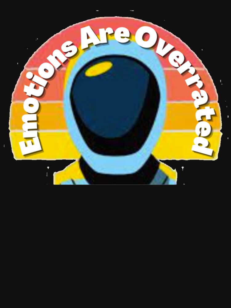 Thumbnail 7 of 7, Classic T-Shirt, MurderBot Ugh Emotions Clipart designed and sold by EldritchArtsUSs.