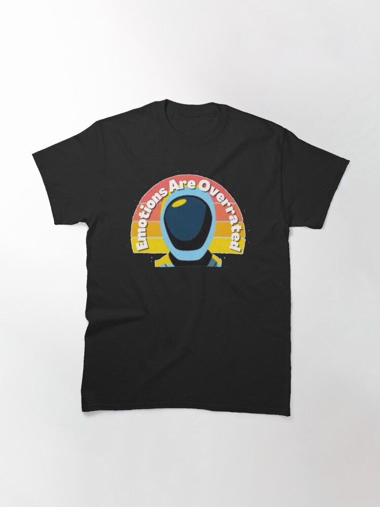Thumbnail 3 of 7, Classic T-Shirt, MurderBot Ugh Emotions Clipart designed and sold by EldritchArtsUSs.