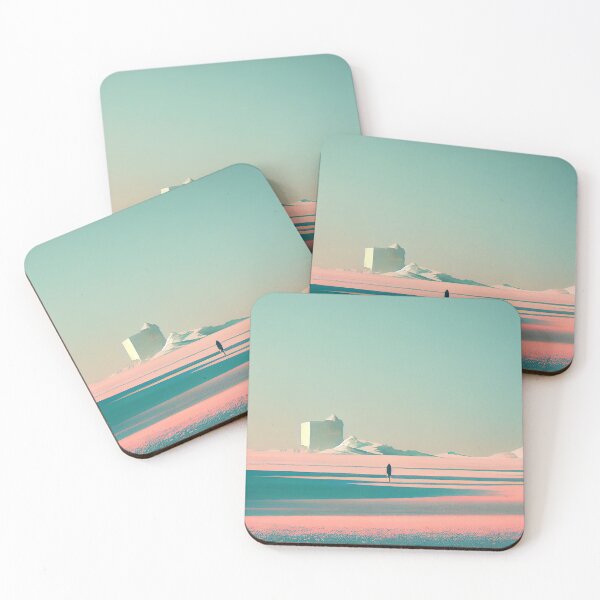 Item preview, Pastel Tranquility: A Minimalist Landscape designed and sold by Colourpixels.