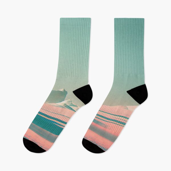 Item preview, Pastel Tranquility: A Minimalist Landscape designed and sold by Colourpixels.