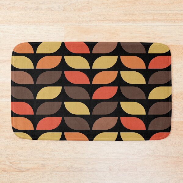 Item preview, Geometric Pattern: Leaf: Ayres Dark designed and sold by Red Wolf.