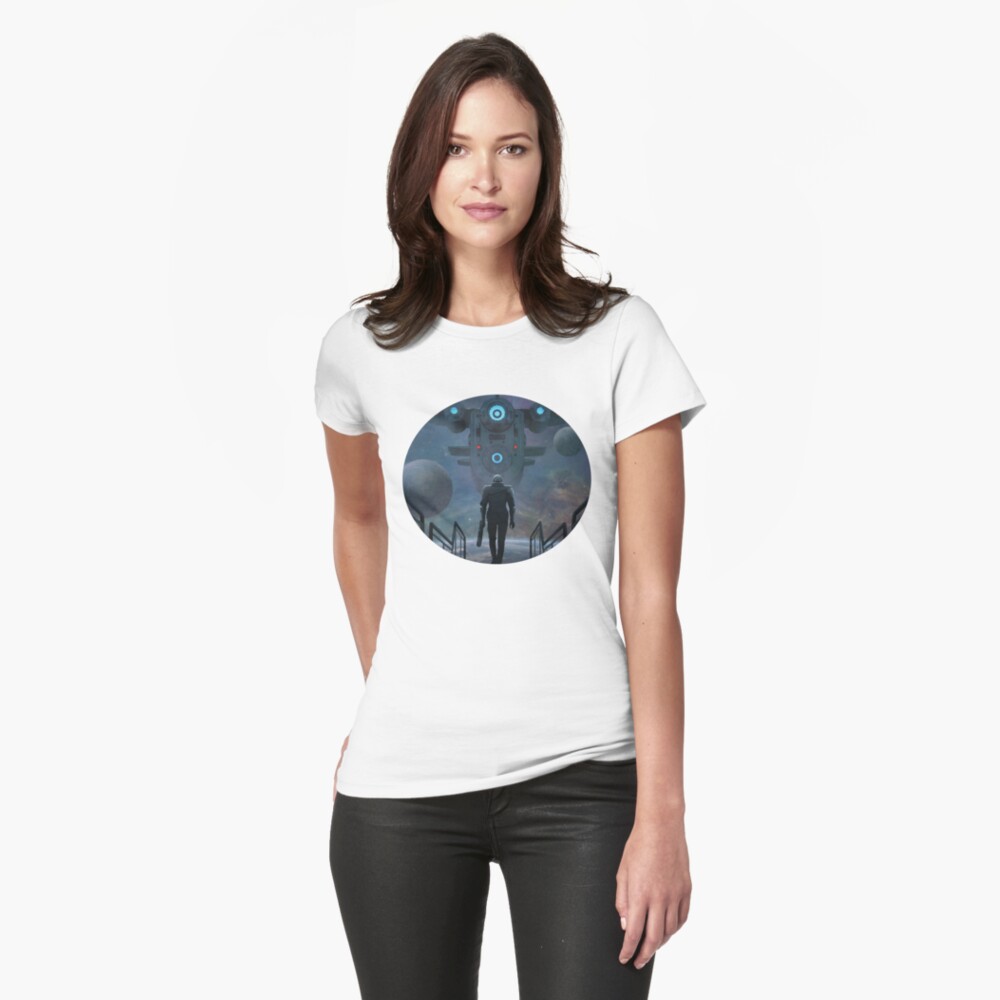 Item preview, Fitted T-Shirt designed and sold by EldritchArtsUSs.