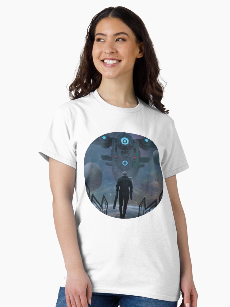 Thumbnail 2 of 7, Classic T-Shirt, murderbott designed and sold by EldritchArtsUSs.