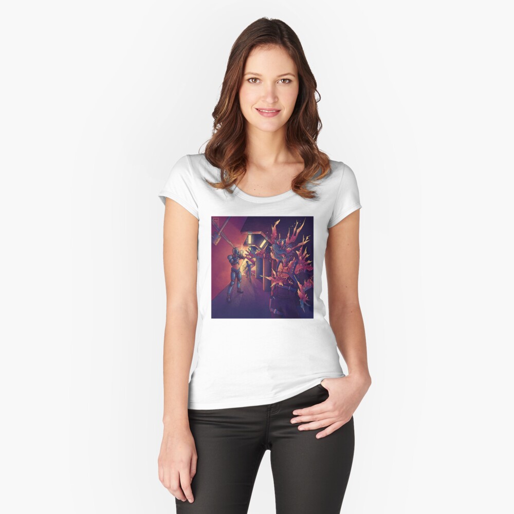 Item preview, Fitted Scoop T-Shirt designed and sold by EldritchArtsUSs.