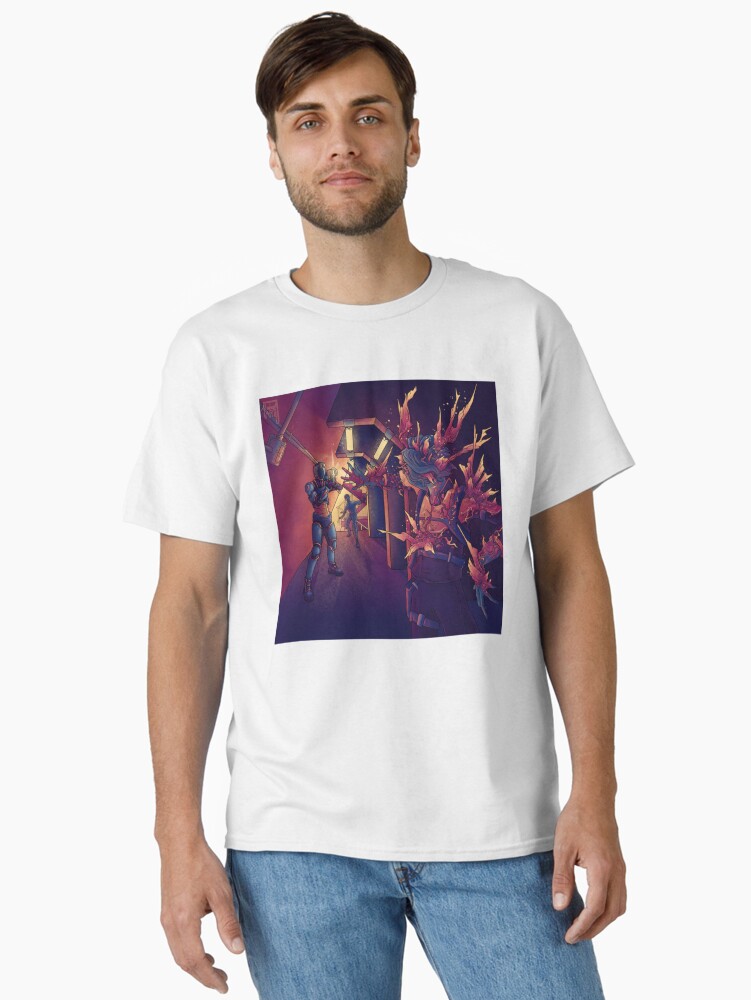 Thumbnail 1 of 7, Classic T-Shirt, Network Effect Rescue Scene designed and sold by EldritchArtsUSs.