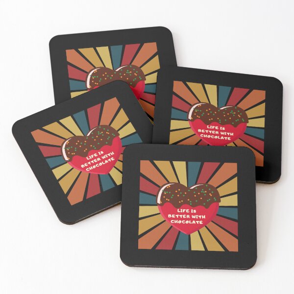 Item preview, life is better with chocolate designed and sold by Akimatax ✯✯✯✯✯.