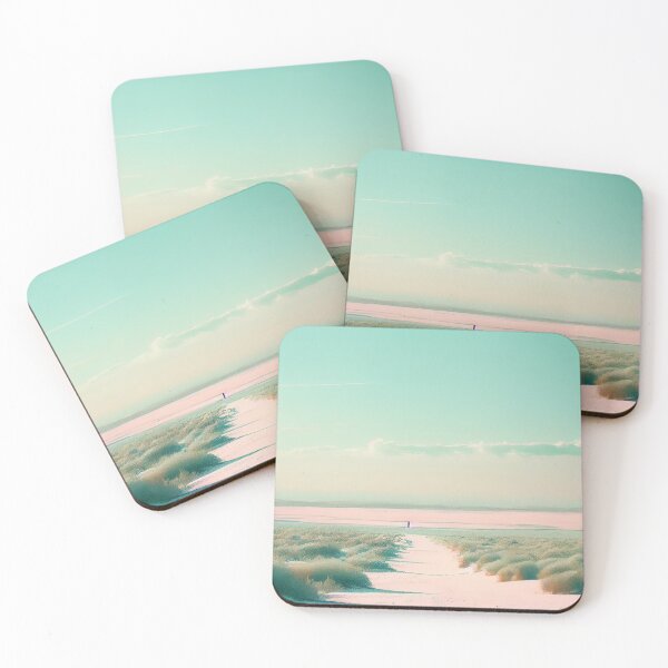 Item preview, Pastel Serenity: A Minimalist Landscape designed and sold by Colourpixels.