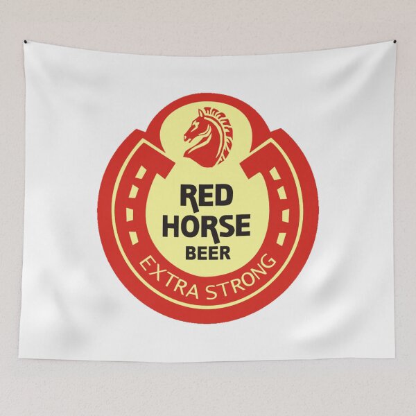 Item preview, Red Horse Beer logo Essential designed and sold by JoannaLabbato1.