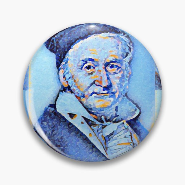 Item preview, Carl Friedrich Gauss Artwork | Carl Friedrich Gauss Portrait | Carl Friedrich Gauss Wall Art  designed and sold by Suyogsonar25.