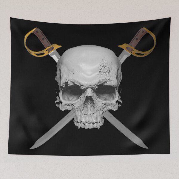 Item preview, Skull And Crossed Swords designed and sold by Madmut.