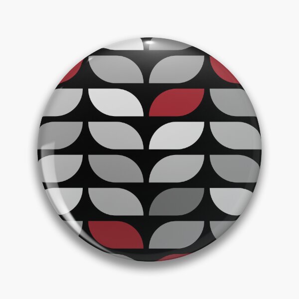 Artikelvorschau, Geometrisches Muster: Blatt: Winterberry Dark entworfen und verkauft von Red Wolf.