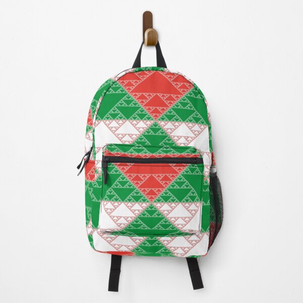 Item preview, xmas sierpinski triangles - red & green designed and sold by BrownWoodRobot.