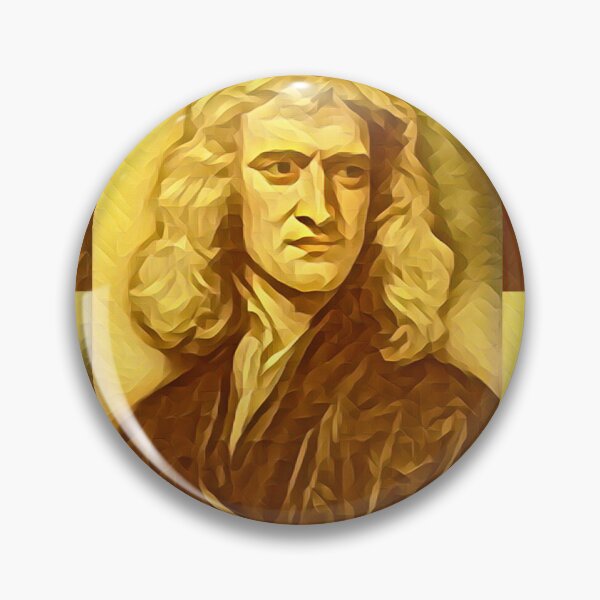 Artikelvorschau, Isaac Newton-Kunstwerk | Isaac Newton-Porträt | Isaac Newton Wandkunst entworfen und verkauft von Suyogsonar25.