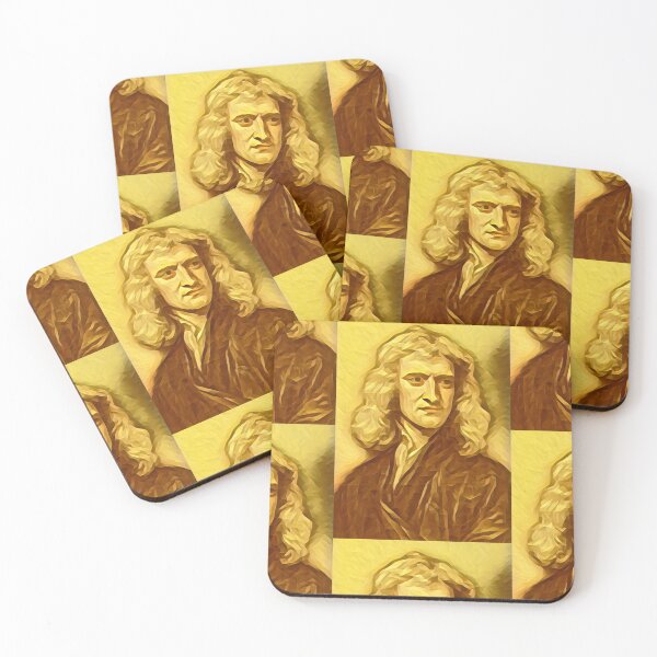 Artikelvorschau, Isaac Newton-Kunstwerk | Isaac Newton-Porträt | Isaac Newton Wandkunst entworfen und verkauft von Suyogsonar25.