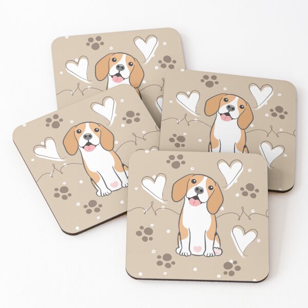 Item preview, Love Beagle - Tricolor 7 designed and sold by Lulupainting.