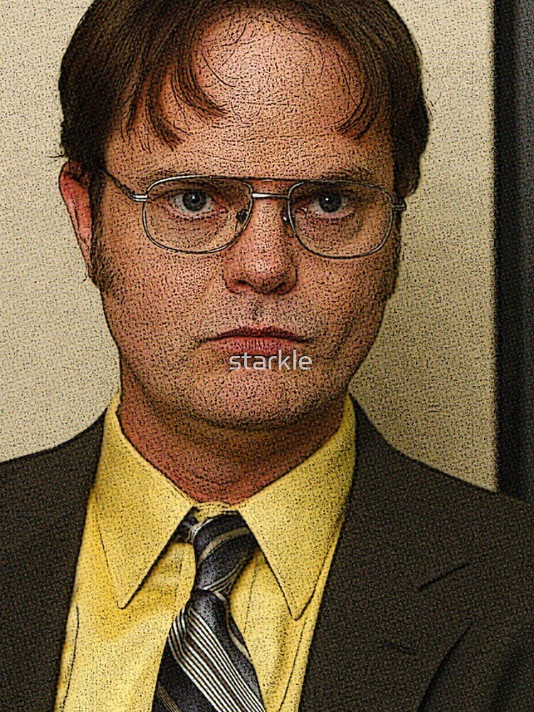 "DWIGHT SCHRUTE The Office NBC TV Show Funny" iPhone Case & Cover by