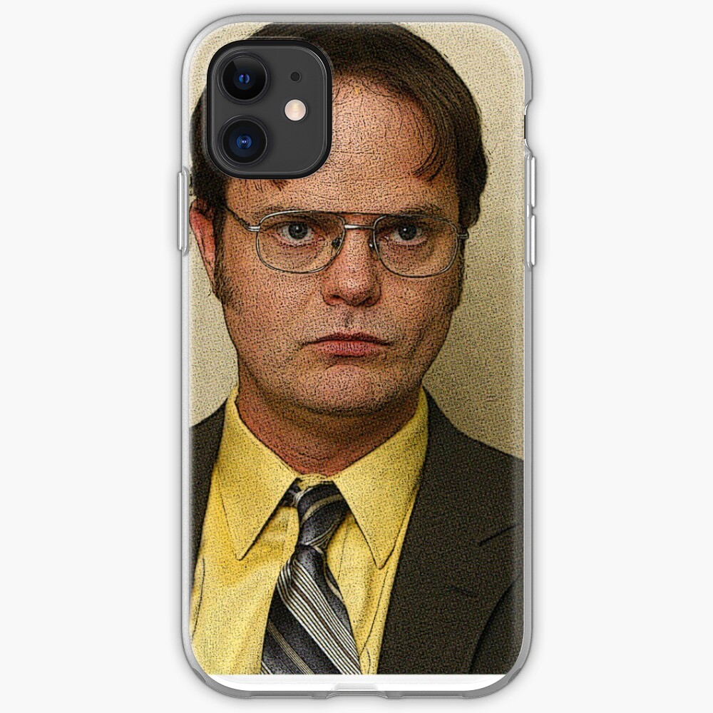 dwight-schrute-the-office-nbc-tv-show-funny-iphone-case-cover-by