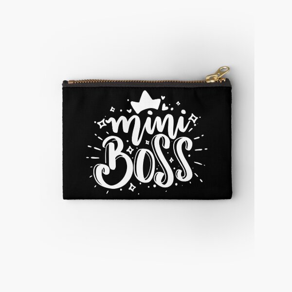 Item preview, Mini Boss - White quotes designed and sold by jwebmarket.