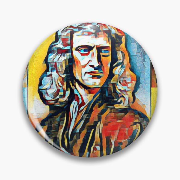 Artikelvorschau, Isaac Newton-Kunstwerk | Isaac Newton-Porträt | Isaac Newton Wandkunst entworfen und verkauft von Suyogsonar25.