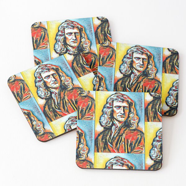 Artikelvorschau, Isaac Newton-Kunstwerk | Isaac Newton-Porträt | Isaac Newton Wandkunst entworfen und verkauft von Suyogsonar25.