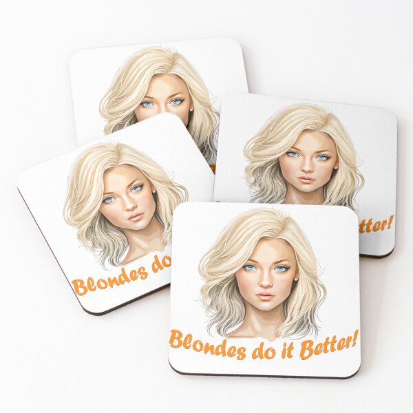 Aperçu de l'œuvre Les blondes le font mieux, les blondes le font mieux créée et vendue par The Third Eye Shop.