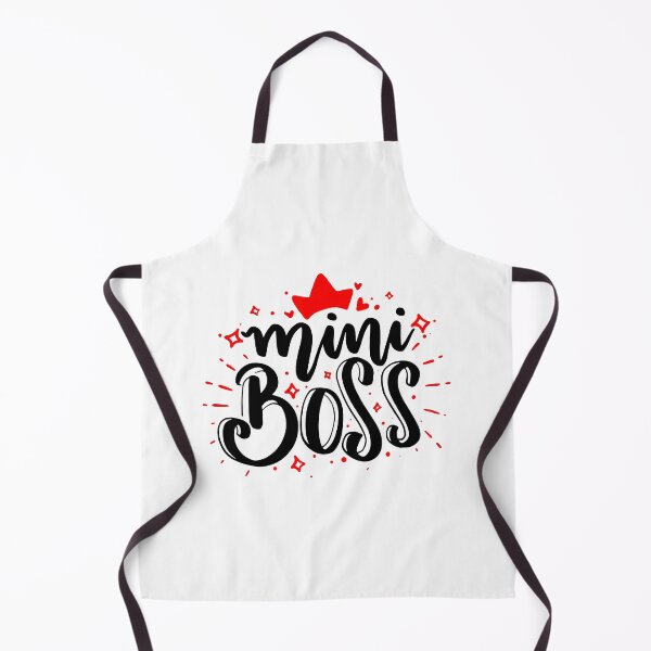 Item preview, Mini Boss - Black quotes red hearts designed and sold by jwebmarket.