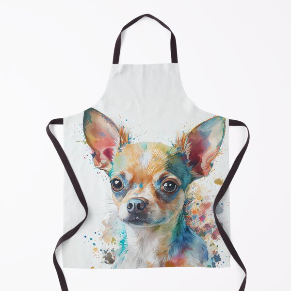 Item preview, Chihuahua Watercolor Portrait designed and sold by Mitch-Angelo.