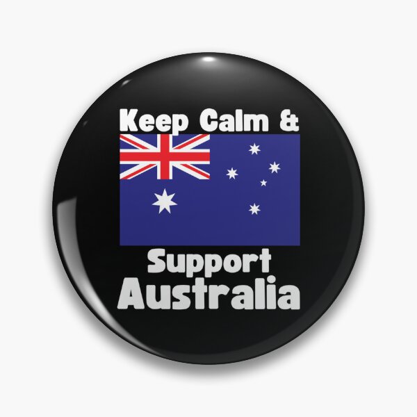 Item preview, Keep Calm and Support Australia designed and sold by UKCoinsShopp.