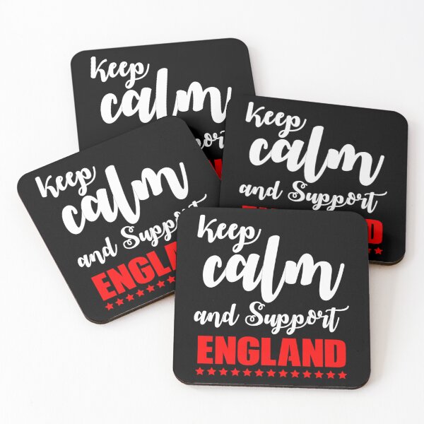 Item preview, KEEP CALM AND SUPPORT ENGLAND-SOCCER  designed and sold by UKCoinsShopp.