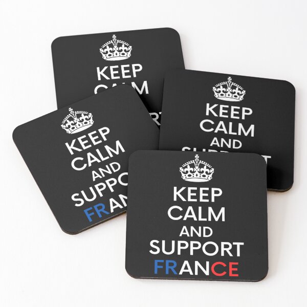 Item preview, Keep Calm And Support France - Keep Calm And Support designed and sold by UKCoinsShopp.