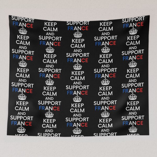 Item preview, Keep Calm And Support France - Keep Calm And Support designed and sold by UKCoinsShopp.