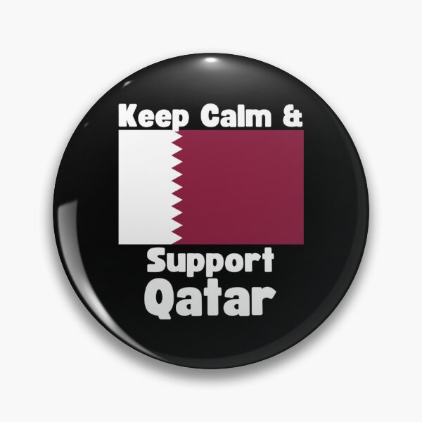 Item preview, Keep Calm and Support Qatar designed and sold by UKCoinsShopp.