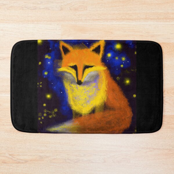 Item preview, Gorgeous Starry Night Inspired Fox designed and sold by T-Shirt-Group.