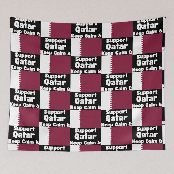 Item preview, Keep Calm and Support Qatar designed and sold by UKCoinsShopp.