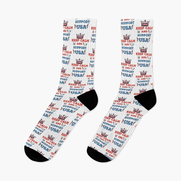 Item preview, Keep calm and support USA designed and sold by UKCoinsShopp.