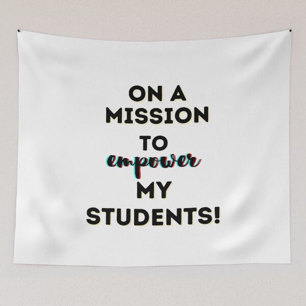 Item preview, Why a mission (students) designed and sold by N-creativa.