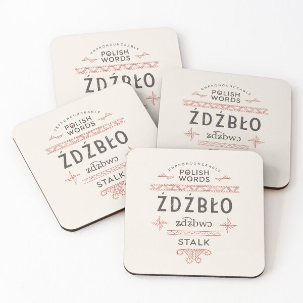 Item preview, Polish Words Stalk designed and sold by Geek Updated.