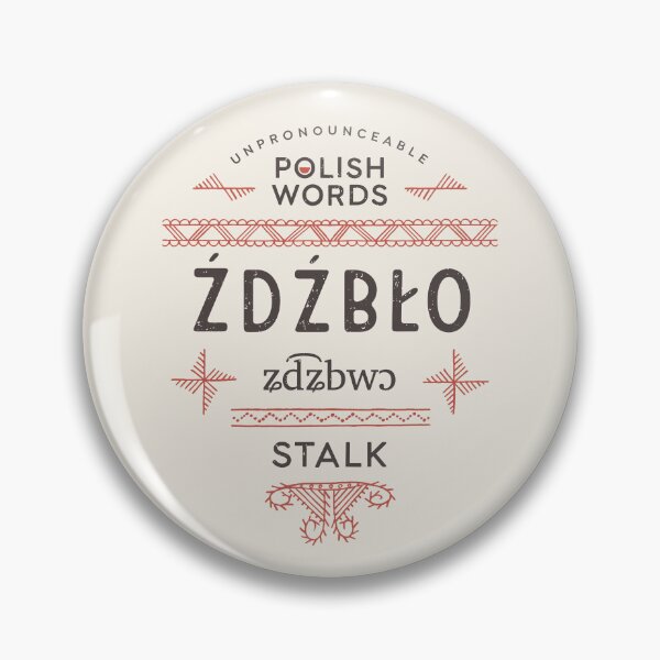 Item preview, Polish Words Stalk designed and sold by Geek Updated.