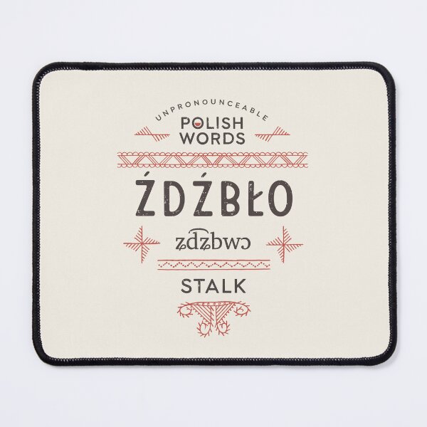 Item preview, Polish Words Stalk designed and sold by Geek Updated.