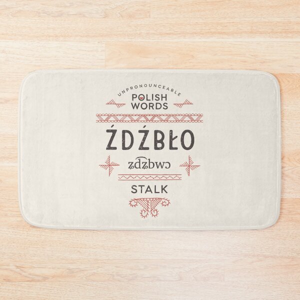 Item preview, Polish Words Stalk designed and sold by Geek Updated.